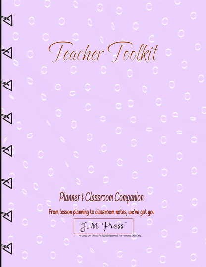 Teacher’s Toolkit – Academic Planner