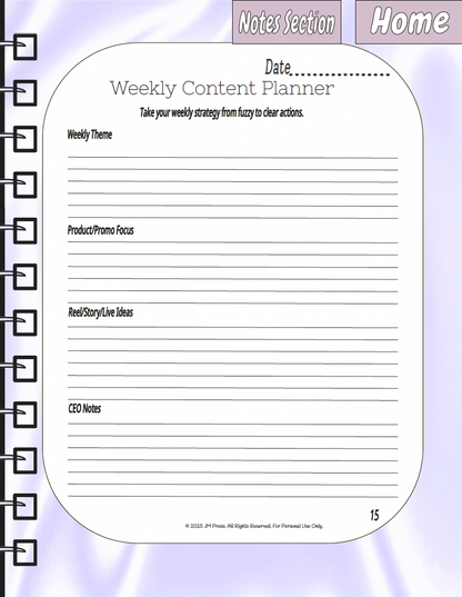 Bronze Pack: Starter Execution Kit — CEO Tools