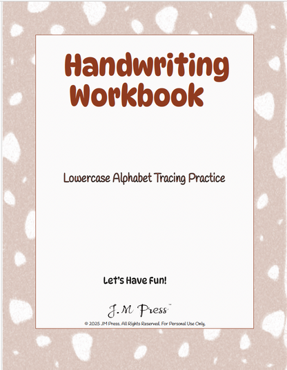 Gold Pack: Handwriting Mastery Kit — JM Press Kids Edition