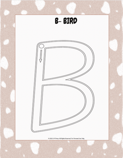 Silver Pack: A–Z Tracing Foundations — JM Press Kids Edition