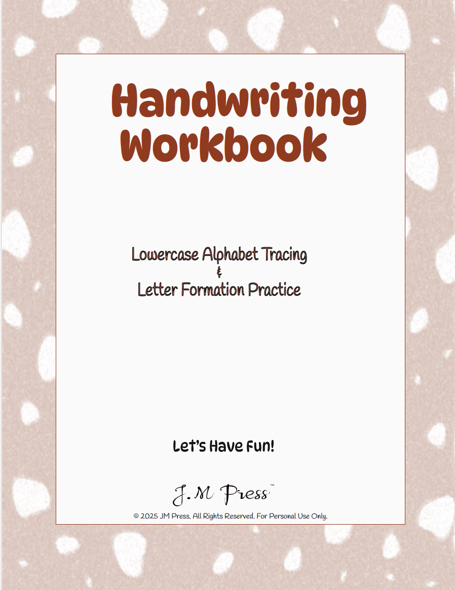 Silver Pack: A–Z Tracing Foundations — JM Press Kids Edition