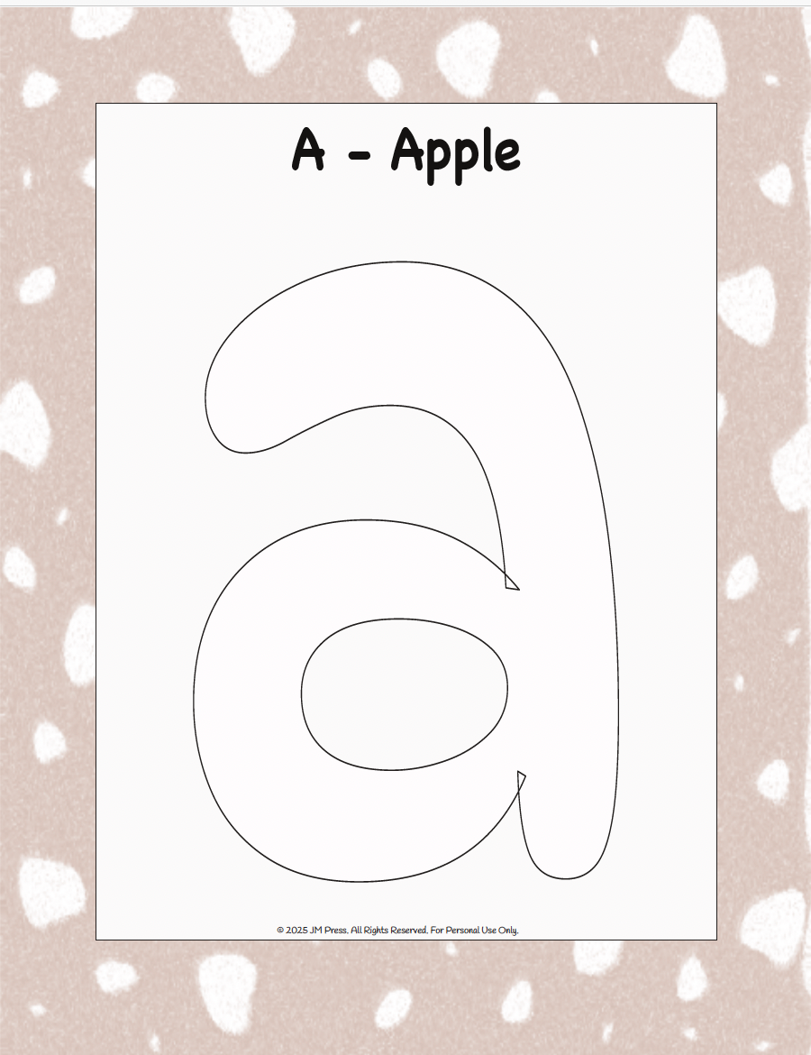 Silver Pack: A–Z Tracing Foundations — JM Press Kids Edition