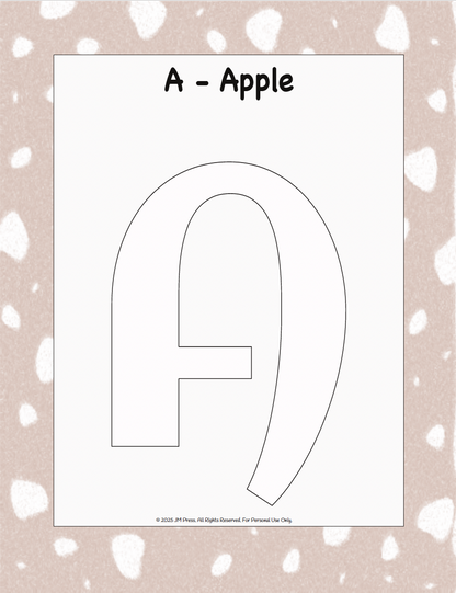 Silver Pack: A–Z Tracing Foundations — JM Press Kids Edition