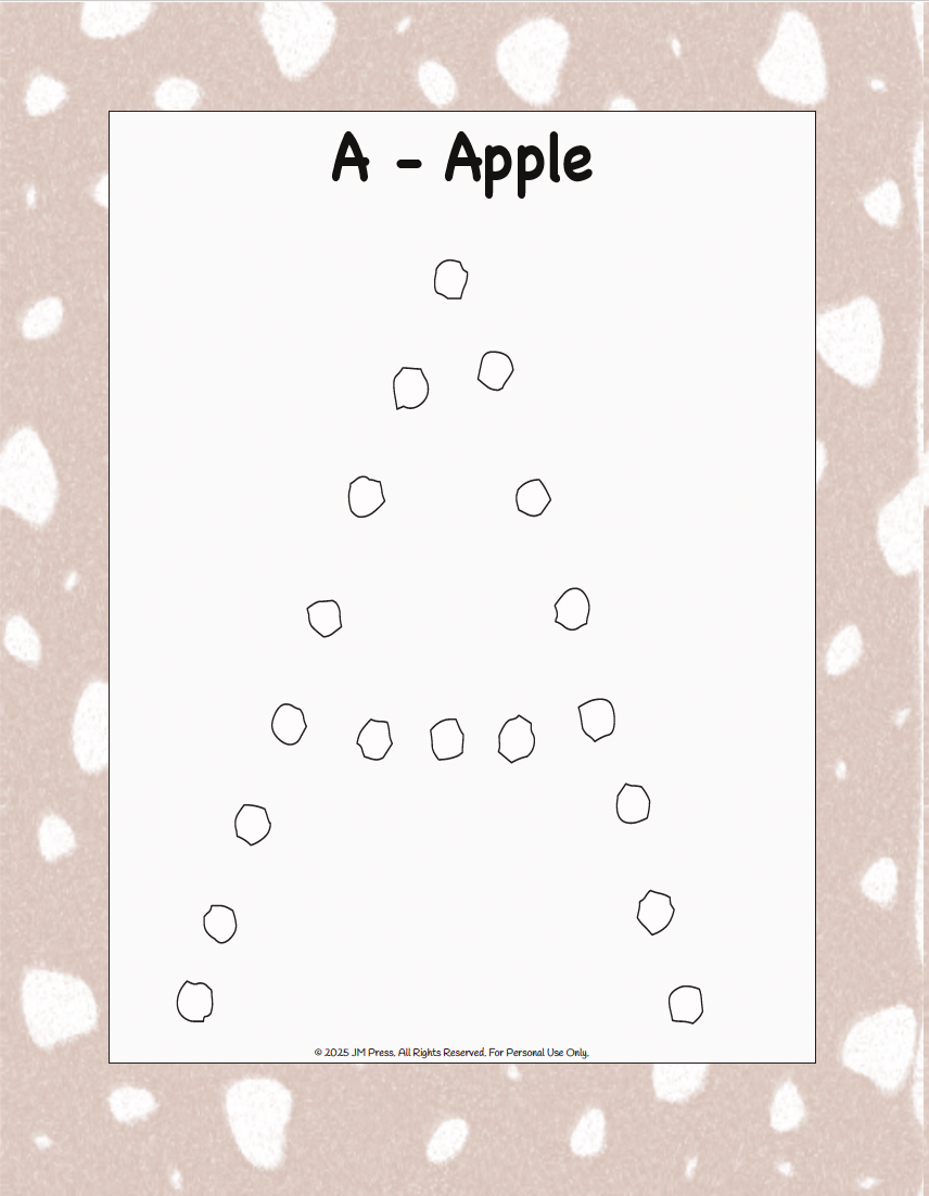 Bronze Pack: Early Tracing Starter — Kids Edition