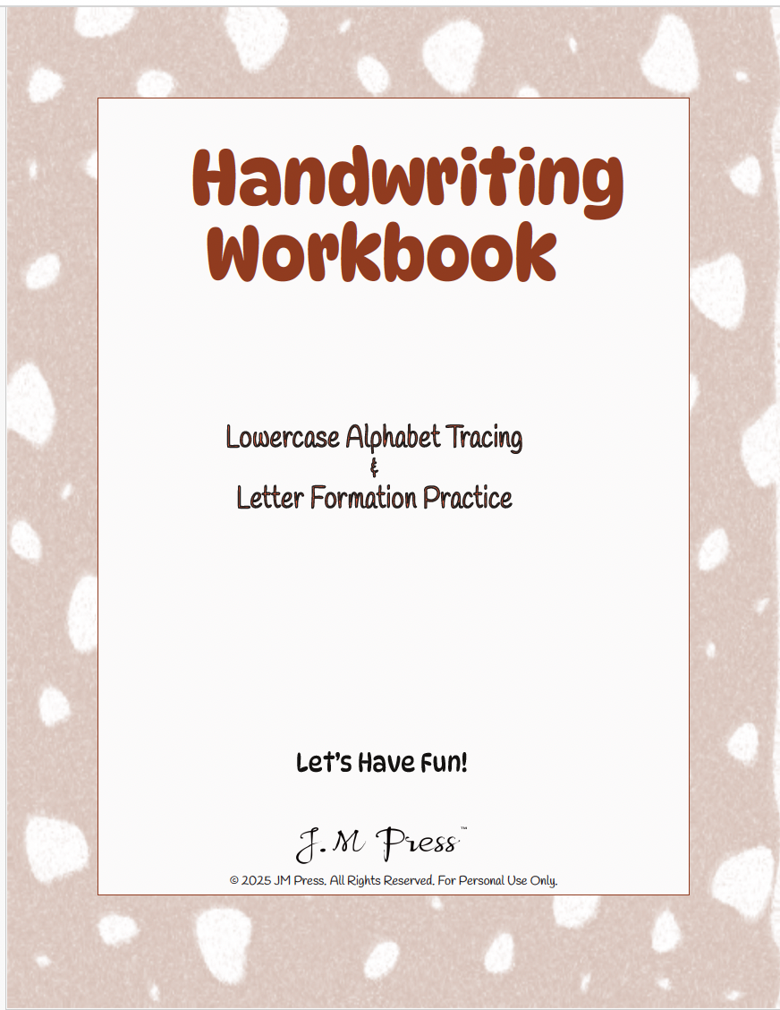 Bronze Pack: Early Tracing Starter — Kids Edition