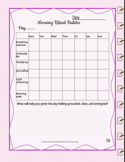 Gold Pack: Full Wellness Reset — JM Press Wellness Edition