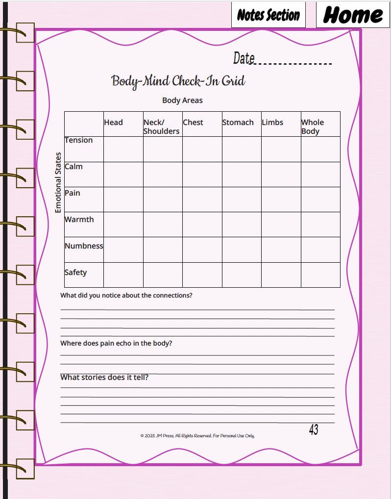 Silver Pack: Emotional Healing Starter — JM Press Wellness Edition