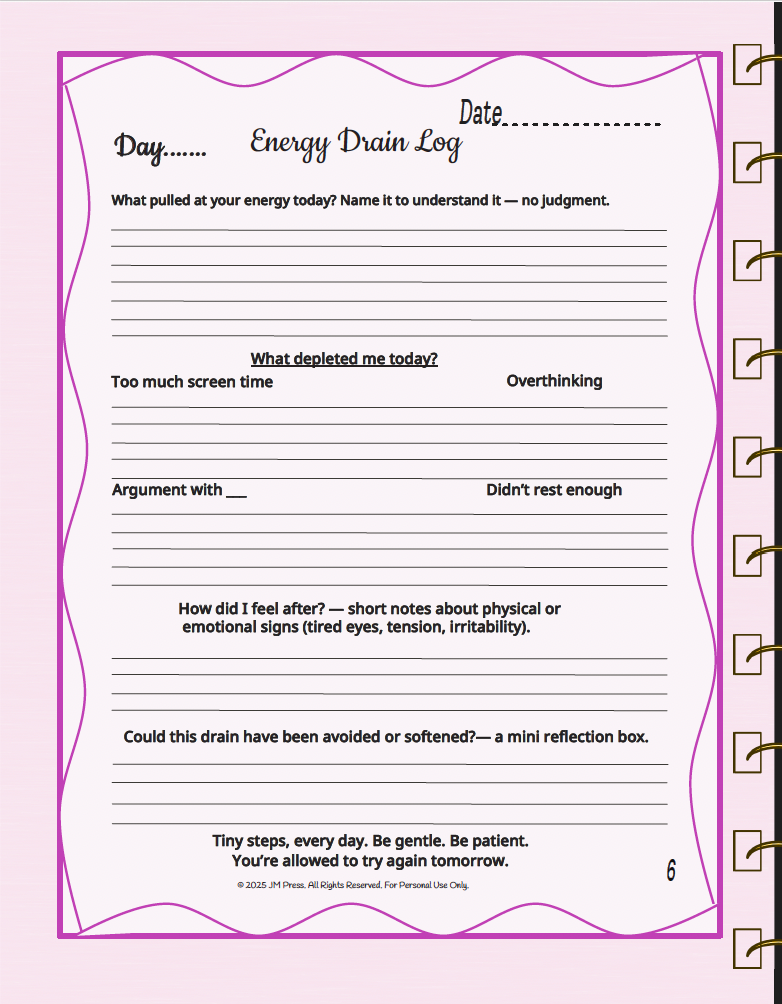 Silver Pack: Emotional Healing Starter — JM Press Wellness Edition