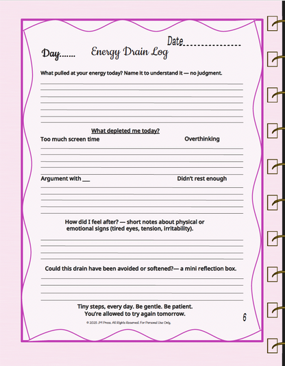 Silver Pack: Emotional Healing Starter — JM Press Wellness Edition