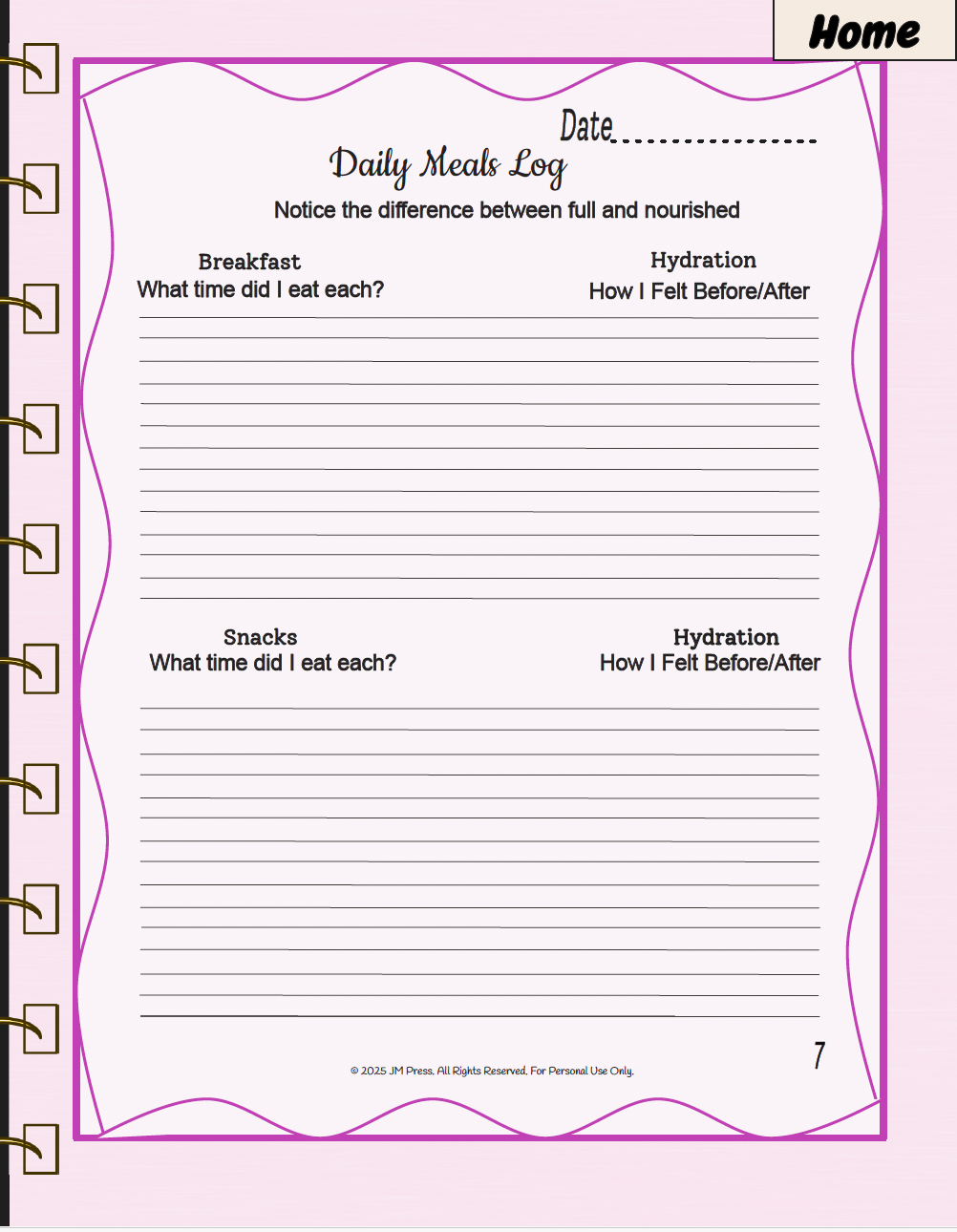 Bronze Pack: Calm & Clarity Essentials — JM Press Wellness Edition