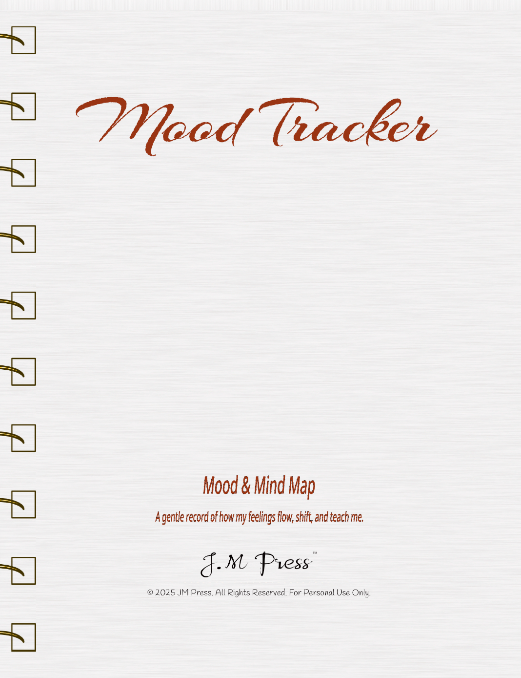 Bronze Pack: Calm & Clarity Essentials — JM Press Wellness Edition