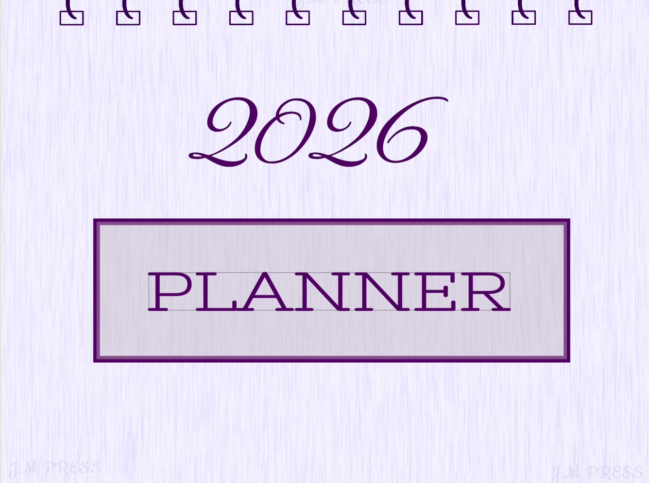 2026 Minimal Digital Planner – Undated Daily & Weekly