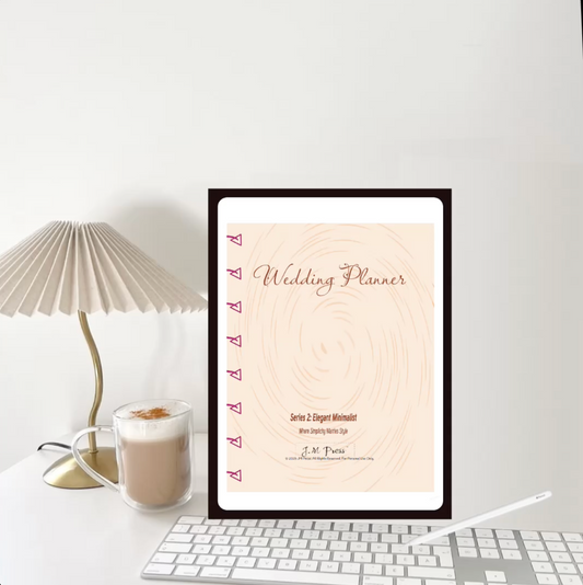 Classic Bride Wedding Planner | 15-Month Wedding Countdown Planner & Weekly Planning Journal | JM Press Wedding Organizer