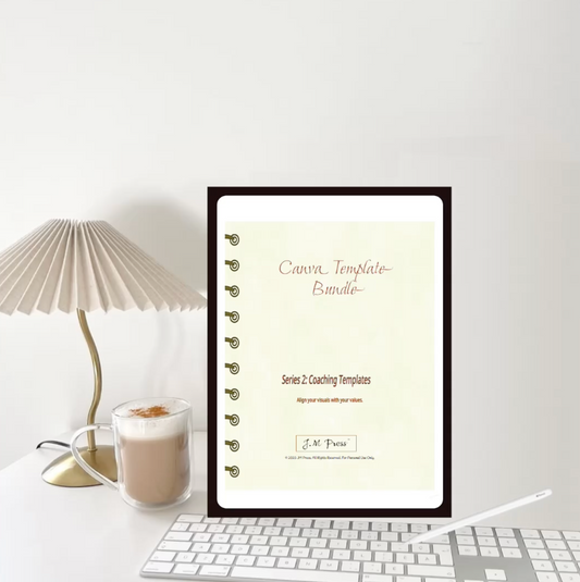 Canva Strategy Guide – Coaching Templates & Client Management (JM Press High Value Hub Edition)
