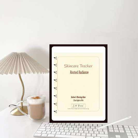 Skincare Tracker – Morning Glow Routine & Skin Habit Planner (JM Press Beauty Edition)