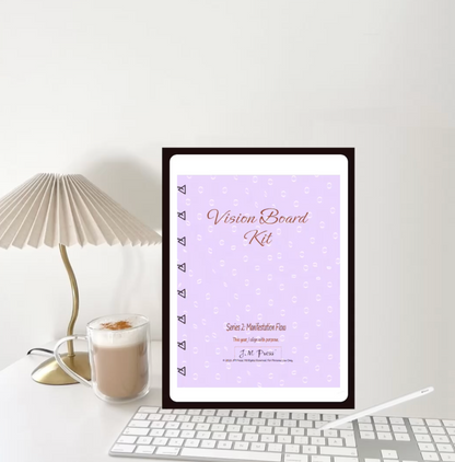 Vision Board Kit Planner – Manifestation Journal, Goal Setting & Life Planning Workbook (JM Press Special Edition)