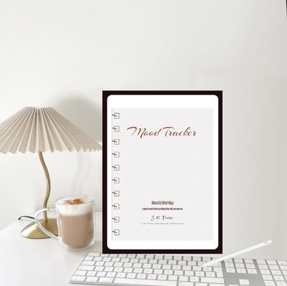 Mood Tracker Journal — Emotional Awareness & Mental Wellness Reflection Planner