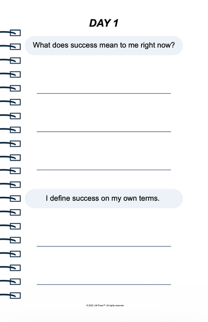 Affirmed in Business Pocket Diary | Entrepreneur Affirmation Journal for Confidence, Leadership Mindset & Daily Motivation | JM Press