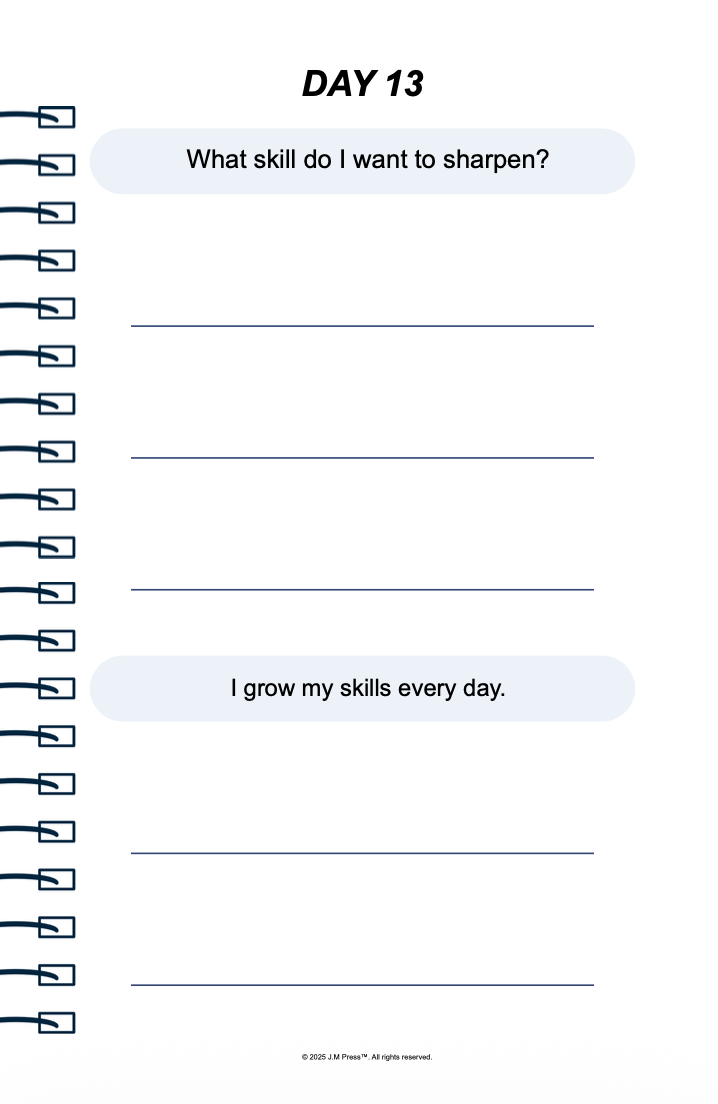 Affirmed in Business Pocket Diary | Entrepreneur Affirmation Journal for Confidence, Leadership Mindset & Daily Motivation | JM Press