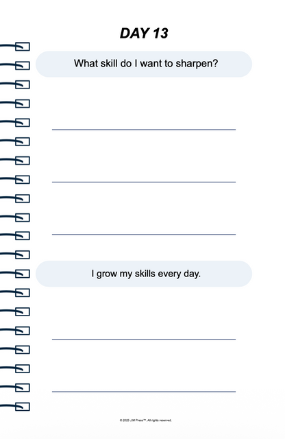 Affirmed in Business Pocket Diary | Entrepreneur Affirmation Journal for Confidence, Leadership Mindset & Daily Motivation | JM Press