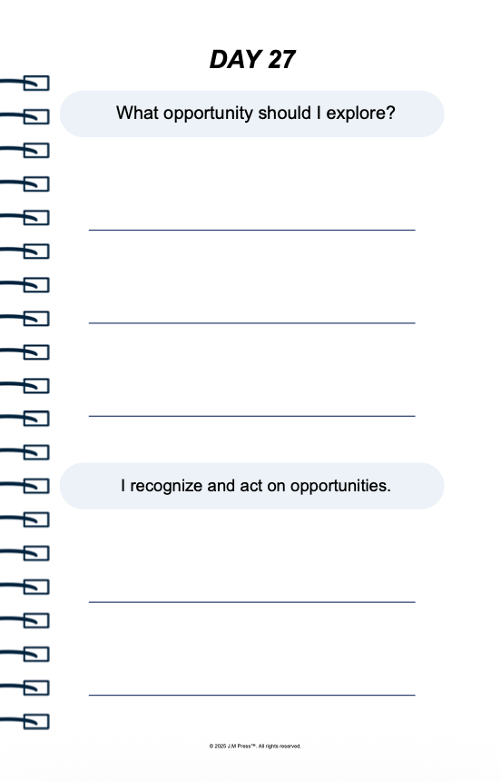 CEO Clarity Pocket Diary | Leadership Focus Journal for Entrepreneurs, Decision-Making & Business Strategy | JM Press