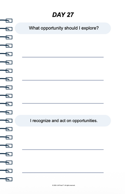 CEO Clarity Pocket Diary | Leadership Focus Journal for Entrepreneurs, Decision-Making & Business Strategy | JM Press
