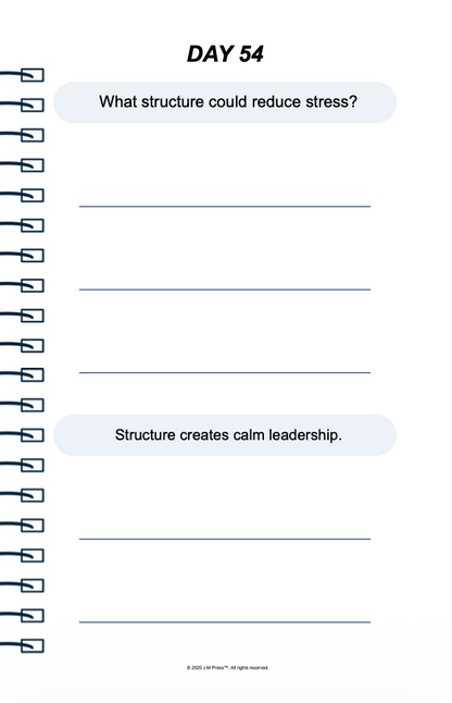 CEO Clarity Pocket Diary | Leadership Focus Journal for Entrepreneurs, Decision-Making & Business Strategy | JM Press
