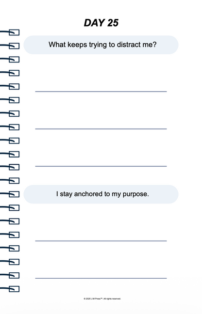 Vision Keeper Pocket Diary | Goal Vision Journal for Dreamers, Founders & Long-Term Planning | Daily Vision Alignment Diary | JM Press
