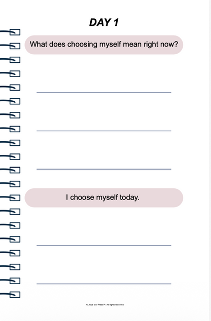 Choose You Pocket Diary | Self-Worth & Boundary Setting Journal for Women | Personal Empowerment Reflection Diary | JM Press