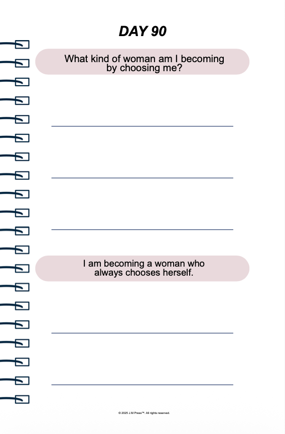 Choose You Pocket Diary | Self-Worth & Boundary Setting Journal for Women | Personal Empowerment Reflection Diary | JM Press