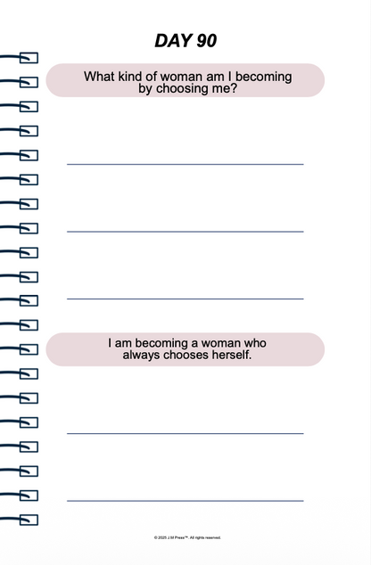 Choose You Pocket Diary | Self-Worth & Boundary Setting Journal for Women | Personal Empowerment Reflection Diary | JM Press