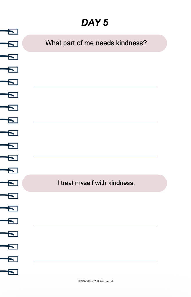 Gentle Strength Pocket Diary | Emotional Resilience Journal for Inner Strength, Quiet Courage & Balanced Living | JM Press