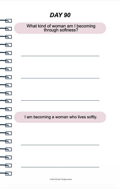 Soft Life Reset Pocket Diary | Gentle Life Reset Journal for Burnout Recovery, Mindful Living & Intentional Slow Living | JM Press