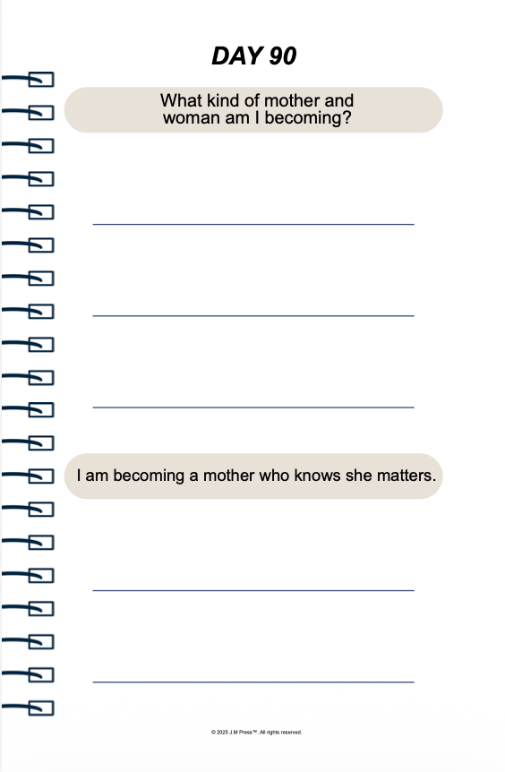 Mama, You Matter Pocket Diary | Self-Care & Encouragement Journal for Mothers | Affirmation & Reflection Diary for Mom Wellbeing | JM Press