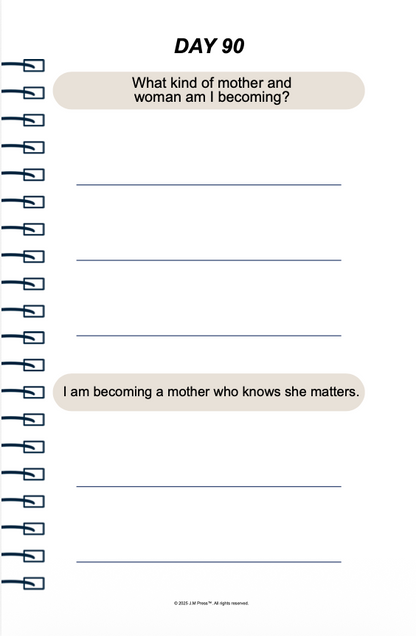 Mama, You Matter Pocket Diary | Self-Care & Encouragement Journal for Mothers | Affirmation & Reflection Diary for Mom Wellbeing | JM Press
