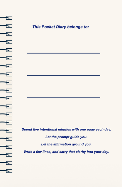 Mom Reset Pocket Diary | Burnout Recovery Journal for Mothers, Emotional Reset & Gentle Self-Care | JM Press