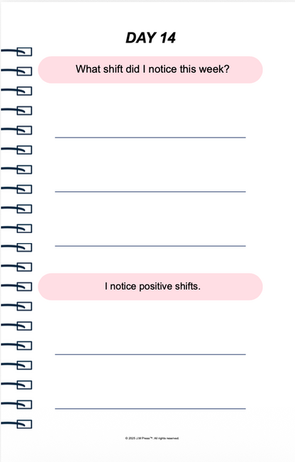 Harmony & Boundaries Pocket Diary | Guided Journal for Setting Healthy Boundaries, Protecting Your Peace & Navigating Relationships | JM Press
