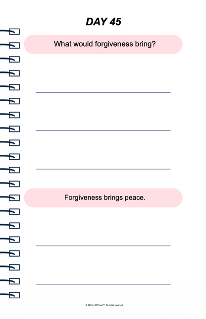 Harmony & Boundaries Pocket Diary | Guided Journal for Setting Healthy Boundaries, Protecting Your Peace & Navigating Relationships | JM Press