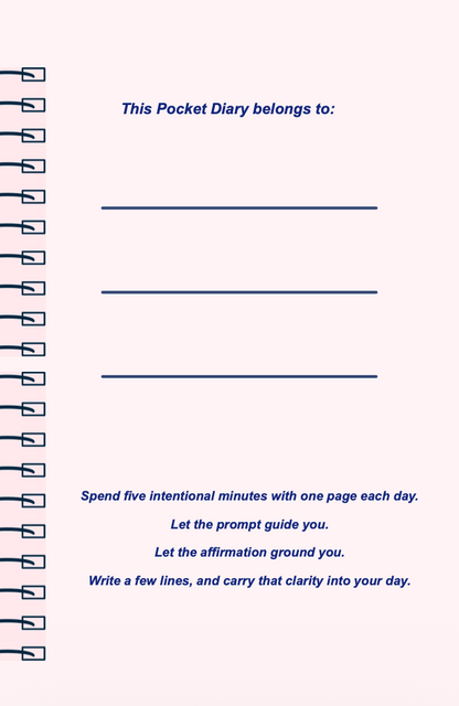 Healing Conversations Pocket Diary | Guided Journal for Difficult Conversations, Forgiveness, and Relationship Repair | JM Press
