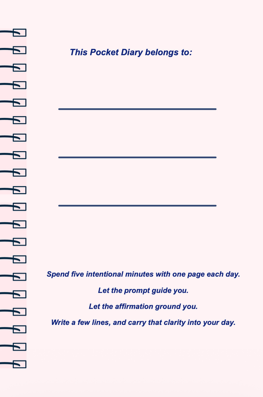 Love, Clearly Pocket Diary | Relationship Reflection Journal for Emotional Clarity, Healthy Love Patterns & Intentional Dating | JM Press