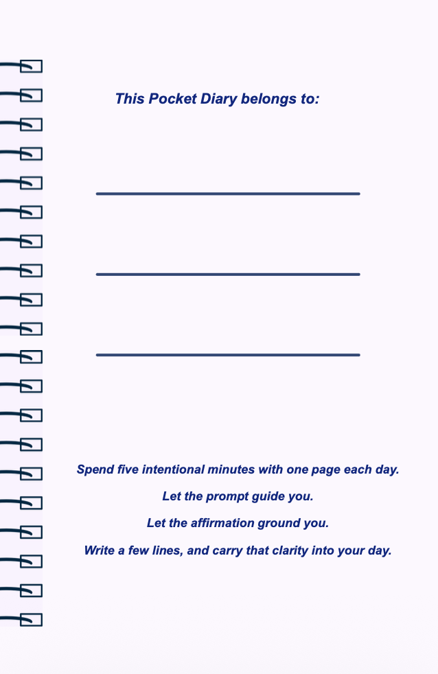 Before You Quit Pocket Diary | Decision-Making Journal for Clarity, Reflection, and Life Changes | JM Press