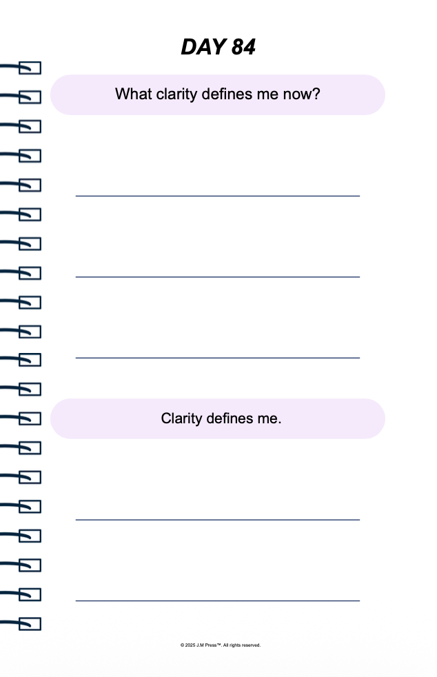 Before You Quit Pocket Diary | Decision-Making Journal for Clarity, Reflection, and Life Changes | JM Press