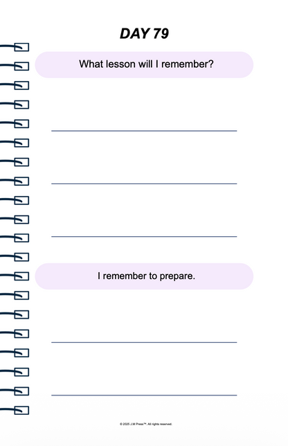 Emergency Ready Pocket Diary | Mental Readiness Journal for Stressful Situations, Clear Thinking, and Emotional Stability | JM Press