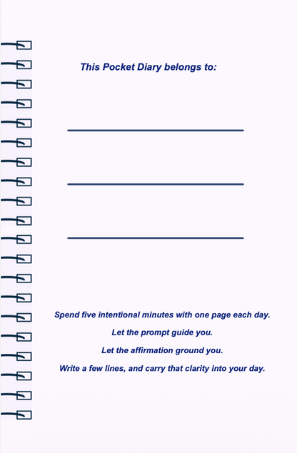 Grief & Healing Pocket Diary | Guided Journal for Processing Loss, Emotional Healing, and Gentle Recovery | JM Press