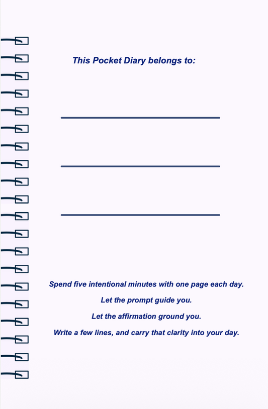 Grief & Healing Pocket Diary | Guided Journal for Processing Loss, Emotional Healing, and Gentle Recovery | JM Press