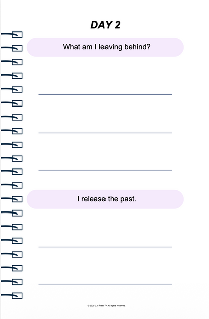 New Beginnings Pocket Diary | Reflective Journal for Fresh Starts, Life Transitions, and Personal Renewal | JM Press