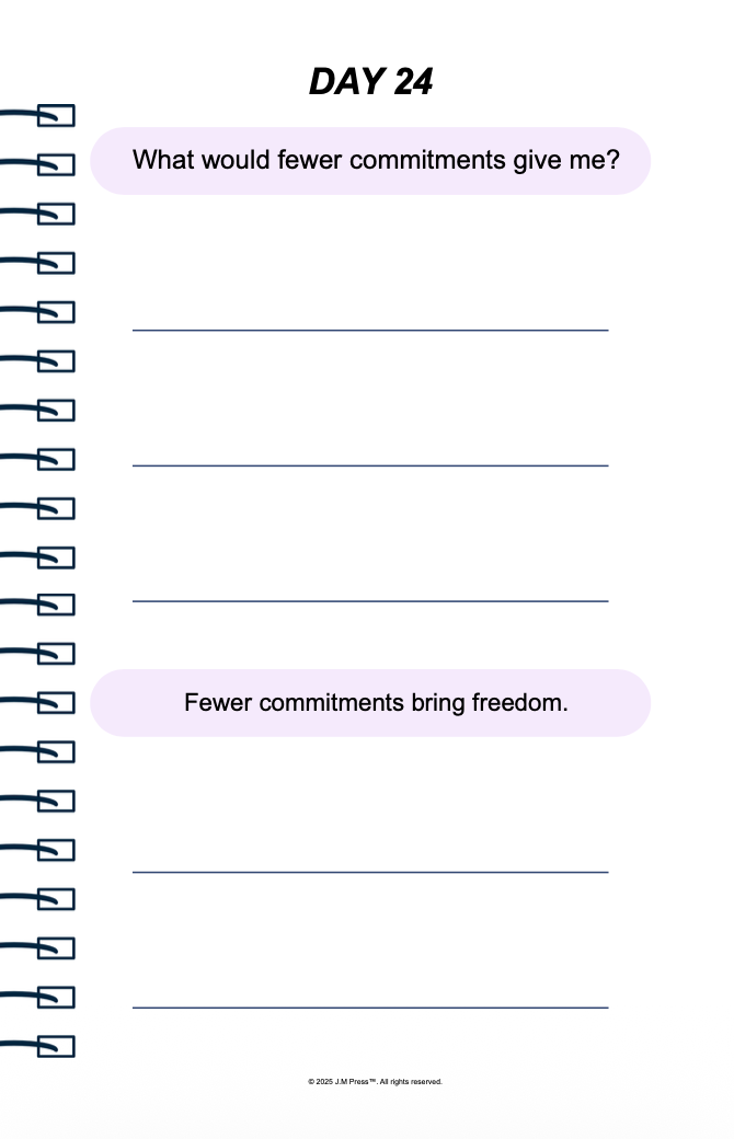Travel Light Pocket Diary | Reflective Journal for Letting Go, Life Transitions, and Fresh Starts | JM Press