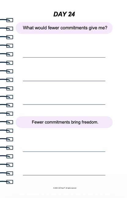 Travel Light Pocket Diary | Reflective Journal for Letting Go, Life Transitions, and Fresh Starts | JM Press