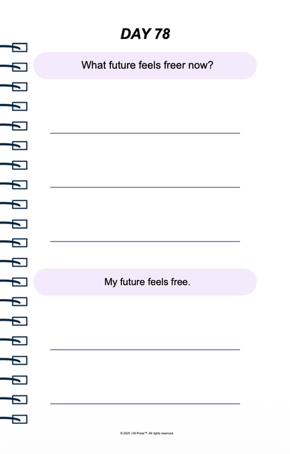 Travel Light Pocket Diary | Reflective Journal for Letting Go, Life Transitions, and Fresh Starts | JM Press