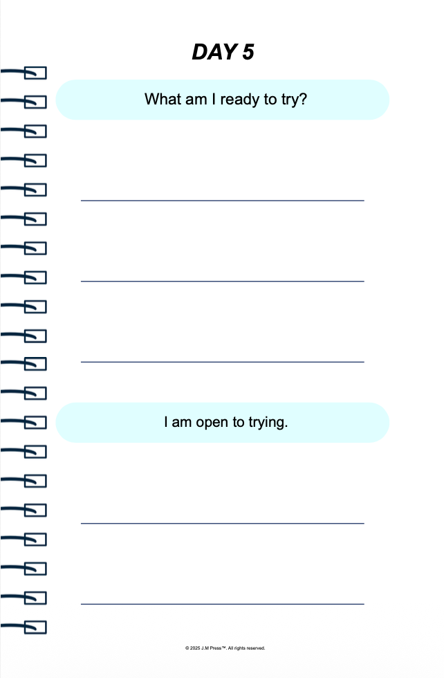Brave Beginnings Pocket Diary | Guided Journal for Starting New Chapters, Building Confidence, and Navigating Life Transitions | JM Press